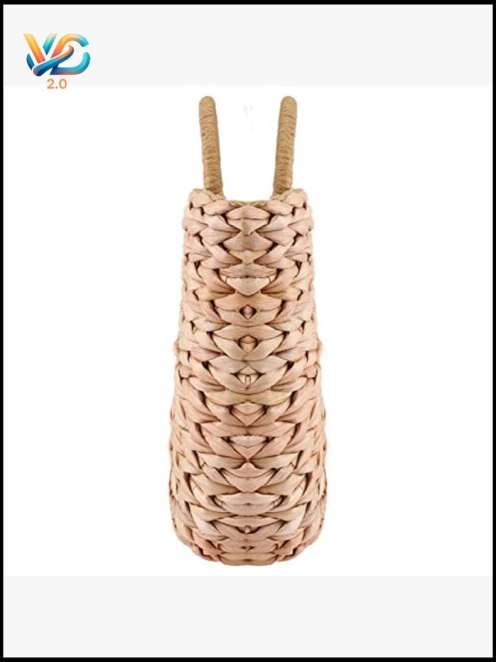 Woven Straw Tote Bag Handmade Summer Beach Handbag Clutch Crossbody - Picture 4 of 7